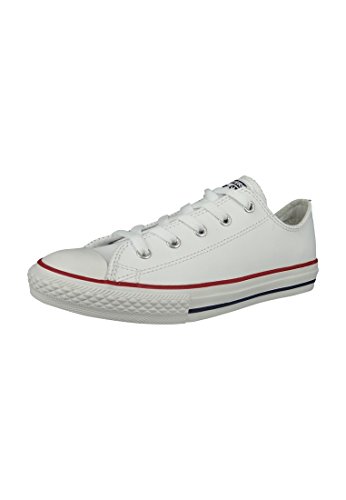 Converse Chuck Taylor All Star Junior White Trainers, 33