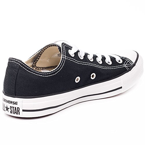 Converse Chuck Taylor All Star Ox, Zapatillas Unisex Adulto, Negro (Black/White), 37.5 EU