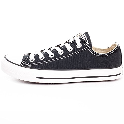 Converse Chuck Taylor All Star Ox, Zapatillas Unisex Adulto, Negro (Black/White), 37.5 EU