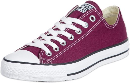 Converse Chuck Taylor All Star Ox, Zapatillas Unisex Adulto, Rojo (Bordeaux), 42 EU
