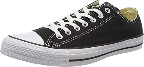 Converse Chuck Taylor All Star Ox, Zapatillas Unisex Adulto, Schwarz, 44.5 EU