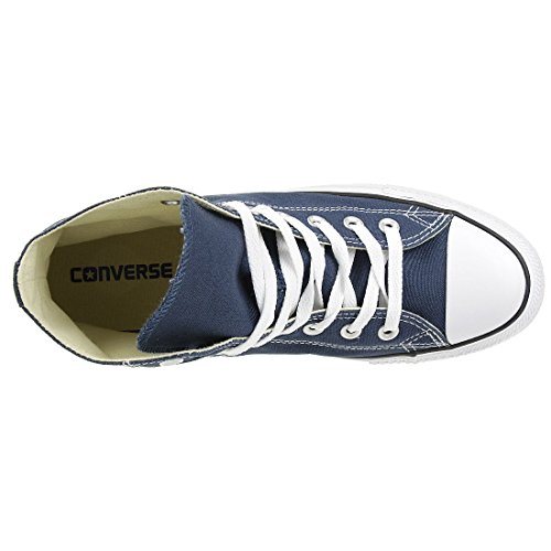 Converse Chuck Taylor All Star, Zapatillas altas Unisex adulto, Azul (Navy), 39.5