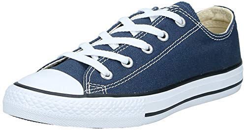 Converse Chuck Taylor All Star, Zapatillas de Lona Infantil, Azul (Blue Marine), 34 EU (2 UK)