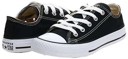 Converse Chuck Taylor All Star, Zapatillas de Lona Infantil, Negro (Black Ox), 35 EU (2.5 UK)