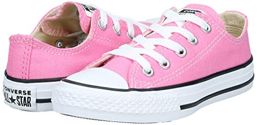Converse Chuck Taylor All Star - Zapatillas de Lona Infantil, Rosa (Pink), talla 19 EU
