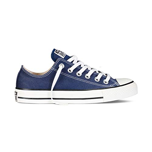 Converse Chuck Taylor All Star - Zapatillas de lona unisex, con pegatina de 7 km/h, color Azul, talla 37 EU