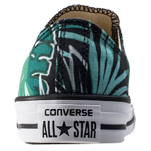 Converse CTAS Ox, Sandalias con Plataforma para Mujer, Multicolor (Menta/Black/White), 36 EU