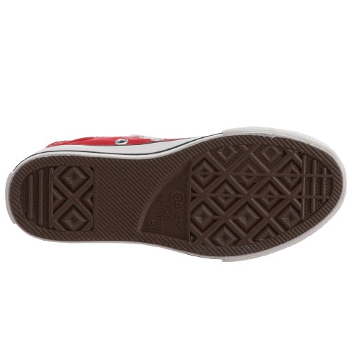 Converse Youths Chuck Taylor All Star Hi Zapatillas de tela, Unisex - Infantil, Rojo, 27