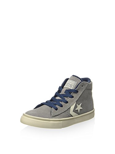 Converse Zapatillas Abotinadas Pro Leather Vulc Mid Suede Gris/Azul Marino EU 31