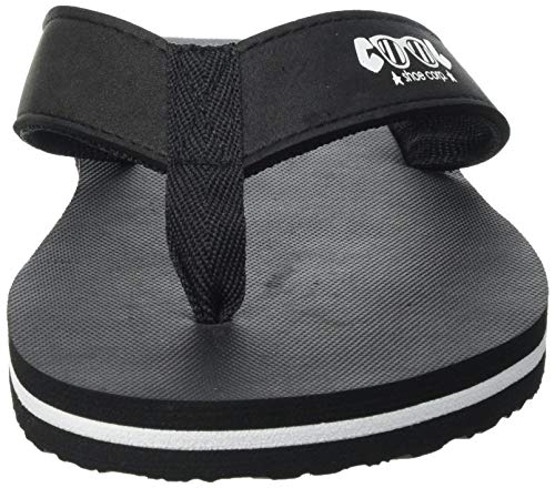 Cool shoe Zinc, Chanclas Hombre, Negro, 45.5 EU