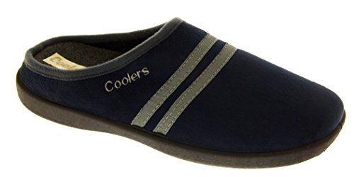 Coolers Hombre Azul Marino Memory Foam Zapatillas EU 45