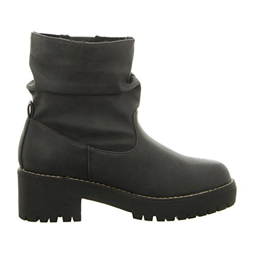 Coolway Barina, Botines Mujer, Negro-Negro, 36