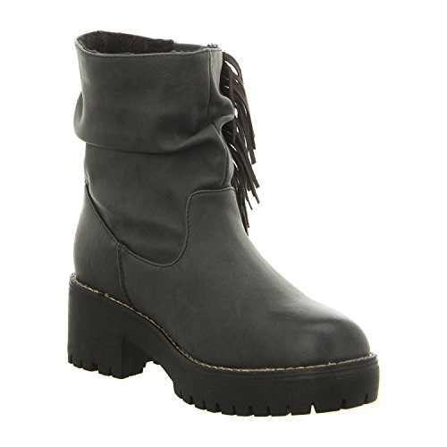 Coolway Barina, Botines Mujer, Negro-Negro, 36