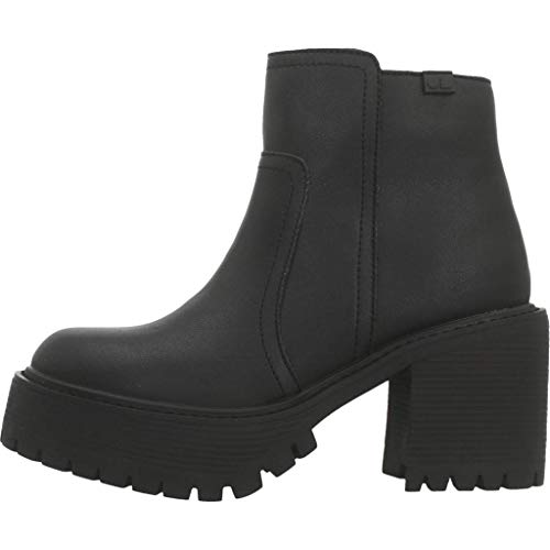 COOLWAY Bornise, Botines Mujer, Negro (Black 000), 38 EU