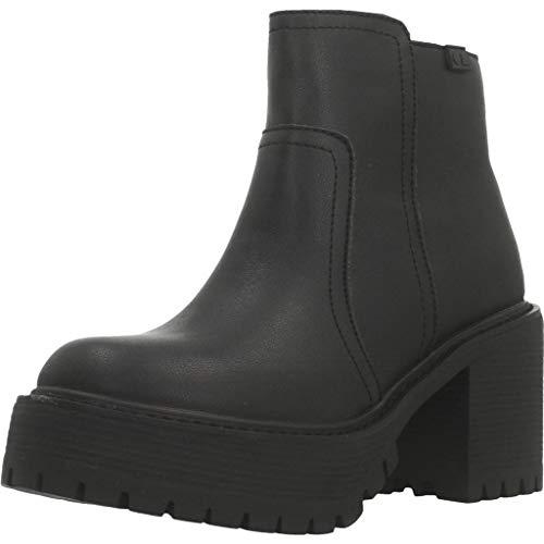 COOLWAY Bornise, Botines Mujer, Negro (Black 000), 38 EU