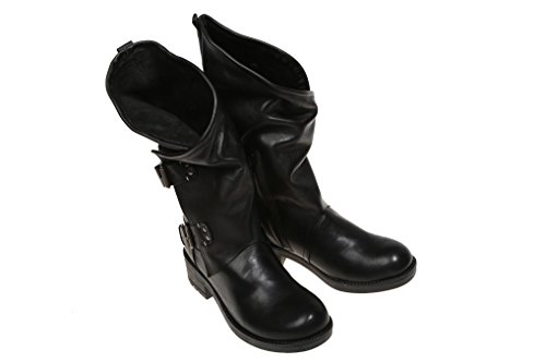 COOLWAY FALIDA Bota BAIXATATXE PELL 1 NEGRE 36