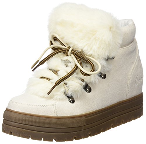COOLWAY Oslo, Botines Mujer, Blanco (Wht), 38 EU