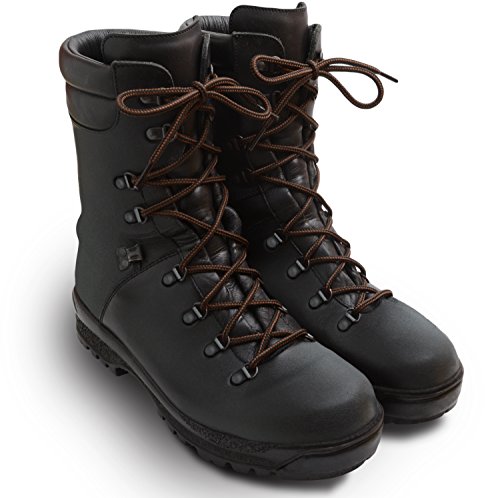 Cordones Redondos para Botas Miscly [3 Pares] Cordones Reforzados y Duraderos para Botas, Calzado de Seguridad y Zapatos de Senderismo - 5 mm Diámetro (183cm, Negro/Marrón)