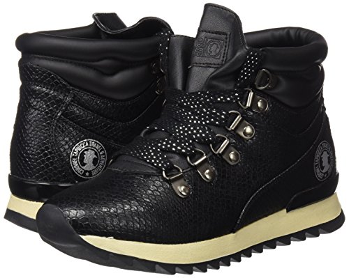 Coronel Tapiocca Sport Serpe, Botines Mujer, Negro (Black), 36 EU
