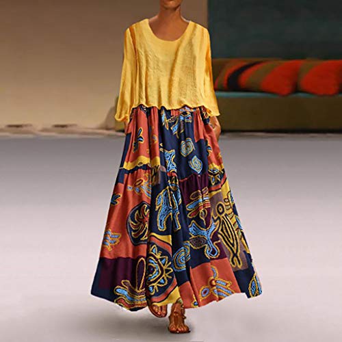 COZOCO Vestidos Mujer Verano Largo Sexy Elegante y Comodo Dress Casuales Vestido Chic de Noche Playa Vacaciones Cortos Elegantes …