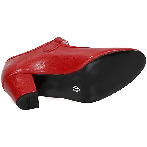 CREACIONES PASOS DE BAILE S.L. - Zapato - Carleti 15 Flamenca Rojo, Talla: 36