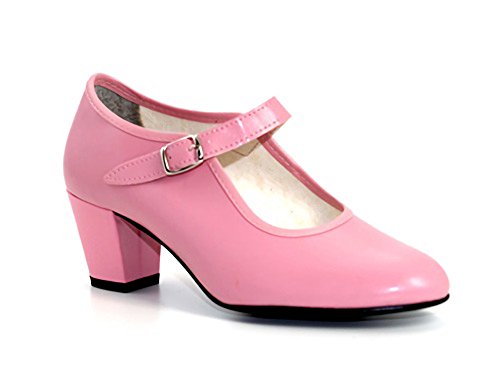 CREACIONES PASOS DE BAILE S.L. - Zapato - Carleti 15 Flamenca Rosa, Talla: 33