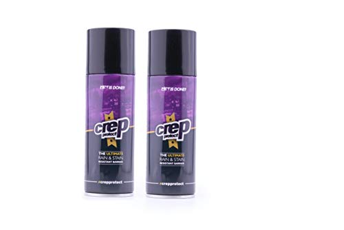 Crep Protect Paquete de 2-Pack 5oz 200ml última mancha zapato rocío y lluvia