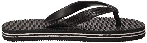 Cressi Beach Flip Flops Chanclas de Playa Unisex para Adultos, Negro (Schwarz), 43 EU
