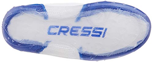 Cressi Coral Junior Aqua Shoes, Zapatillas Chanclas, Niños, Azul (Blau/Weiss), 31 EU