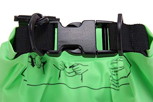 Cressi Dry Bag Mochila Impermeable para Actividades Deportivas, Unisex Adulto, Verde, 10 L