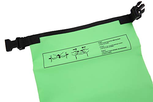 Cressi Dry Bag Mochila Impermeable para Actividades Deportivas, Unisex Adulto, Verde, 10 L