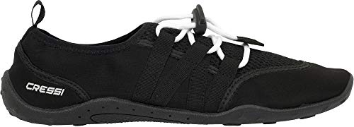 Cressi Elba Pool Shoes Zapatillas Chanclas Unisex Adulto, Negro, 48