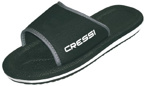 Cressi Lipari, Chanclas, Hombre, Negro (Schwarz), 46 EU