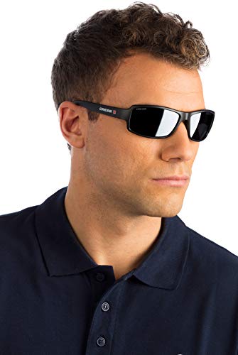 Cressi Ninja Ultra Flex Gafas de Sol, Ultra Flex Talla Única, Negro