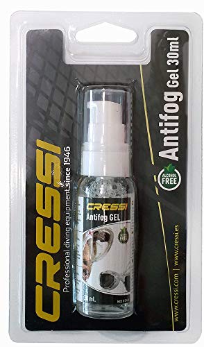 Cressi Premium Anti Fog - Antivaho Gel para Máscara de Buceo/Gafas de Natación, 30 ml
