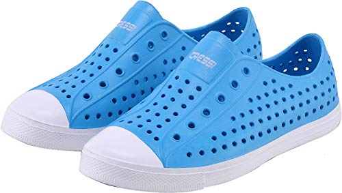 Cressi Pulpy Zapatos Adultos y Niños Escalada en Roca Mar y Piscina, Azul Royal/Blanco, 22