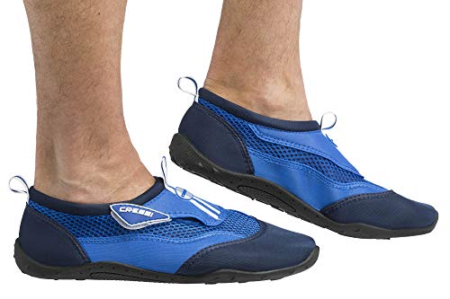 Cressi Reef Calzado para Mar y Deportes Acuáticos, Unisex Adultos y Niños, Azul Claro/Azul, 39