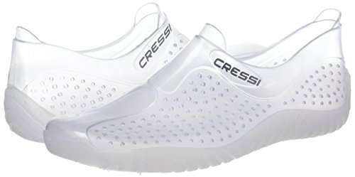 Cressi Water Shoes Escarpines, Unisex Adulto, Claro (Transparente), 41 EU