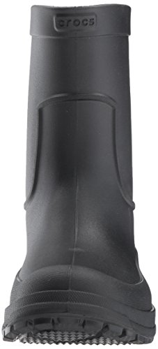 Crocs AllCast Rain Boot Men, Hombre Bota, Negro (Black/Black), 42-43 EU