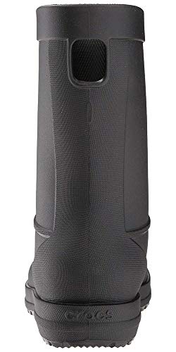 Crocs AllCast Rain Boot Men, Hombre Bota, Negro (Black/Black), 42-43 EU