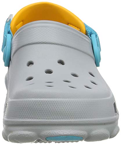Crocs Classic All Terrain Clog, Obstrucción Unisex Niños, Light Grey, 32 EU