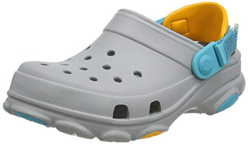 Crocs Classic All Terrain Clog, Obstrucción Unisex Niños, Light Grey, 32 EU