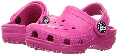 Crocs Classic Clog Kids Roomy fit Zuecos Unisex niños, Rosa (Candy Pink 6X0), 32/33 EU