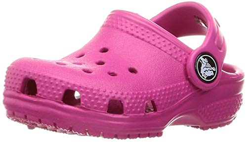 Crocs Classic Clog Kids Roomy fit Zuecos Unisex niños, Rosa (Candy Pink 6X0), 32/33 EU