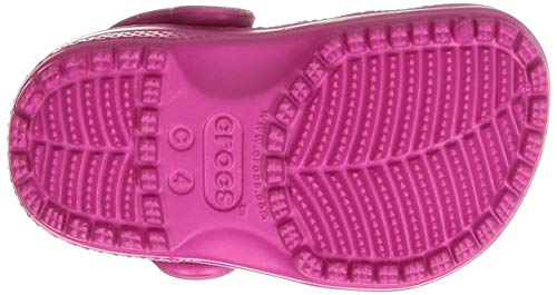 Crocs Classic Clog Kids Roomy fit Zuecos Unisex niños, Rosa (Candy Pink 6X0), 32/33 EU