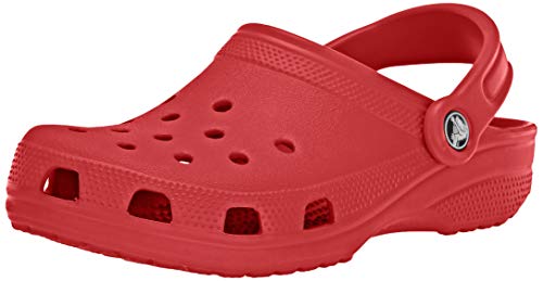 Crocs Classic Clog Zuecos Unisex Adulto Rojo (Pepper 6EN) 43-44