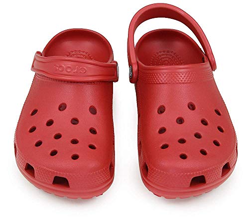 Crocs Classic Clog Zuecos Unisex Adulto Rojo (Pepper 6EN) 43-44