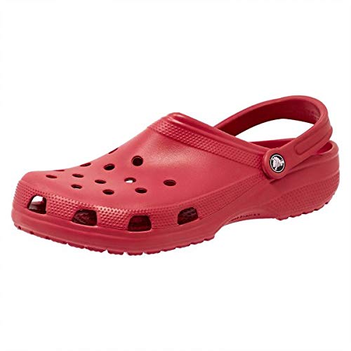 Crocs Classic Clog Zuecos Unisex Adulto Rojo (Pepper 6EN) 45-46