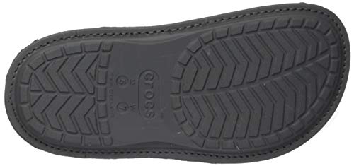 Crocs Classic Convertible Slipper, Zapatillas Altas Unisex Adulto, Rojo (Burgundy/Charcoal 60v), 43/44 EU