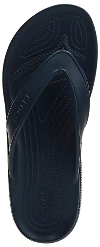 Crocs Classic II Flip, Chanclas Unisex Adulto, Azul (Navy 410), 37/38 EU